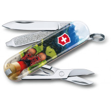 Складной нож Victorinox CLASSIC LE "I Love Hiking" 58мм/1сл/7функ/цветн/чехол /ножн