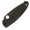 Ніж Spyderco Resilience Black Blade FRN, полусеррейтор