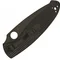 Ніж Spyderco Resilience Black Blade FRN, полусеррейтор