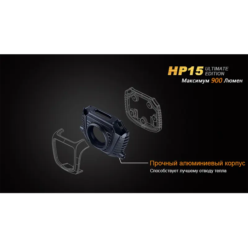 Ліхтар налобний Fenix HP15 UE Ліхтар налобний Fenix HP15 UE