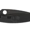 Ніж Spyderco Resilience Black Blade FRN, полусеррейтор