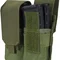 Підсумок Condor DOUBLE M4 MAG для 2-х магазинів, закритий ц:олива