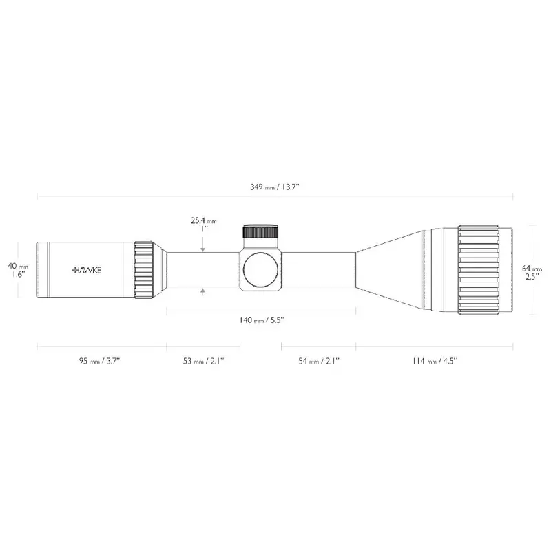 Приціл оптичний Hawke Vantage IR 4-12x50 AO (Mil Dot R/G) Приціл оптичний Hawke Vantage IR 4-12x50 AO (Mil Dot R/G)