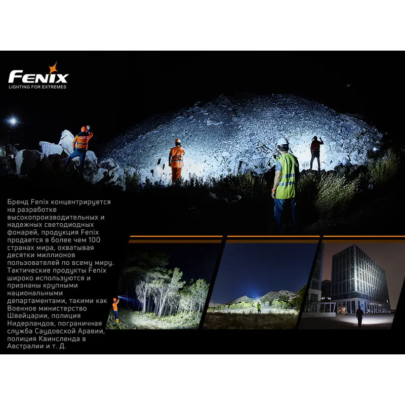 Ліхтар ручний Fenix LR80R Ліхтар ручний Fenix LR80R