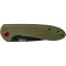 Нож CJRB Feldspar Black Blade, AR-RPM9 Steel, ц:green