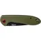 Нож CJRB Feldspar Black Blade, AR-RPM9 Steel, ц:green