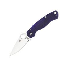 Ніж складний Spyderco Para Military 2 G-10 Dark Blue, CPM S110V (C81GPDBL2)