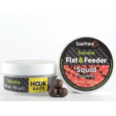 Бойли Baitex пилящі Flat & Feeder Squid 10 мм (45 шт)