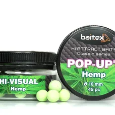 Бойли Baitex Pop-Ups Hemp 10 мм (45 шт)