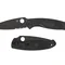 Ніж Spyderco Resilience Black Blade FRN, полусеррейтор