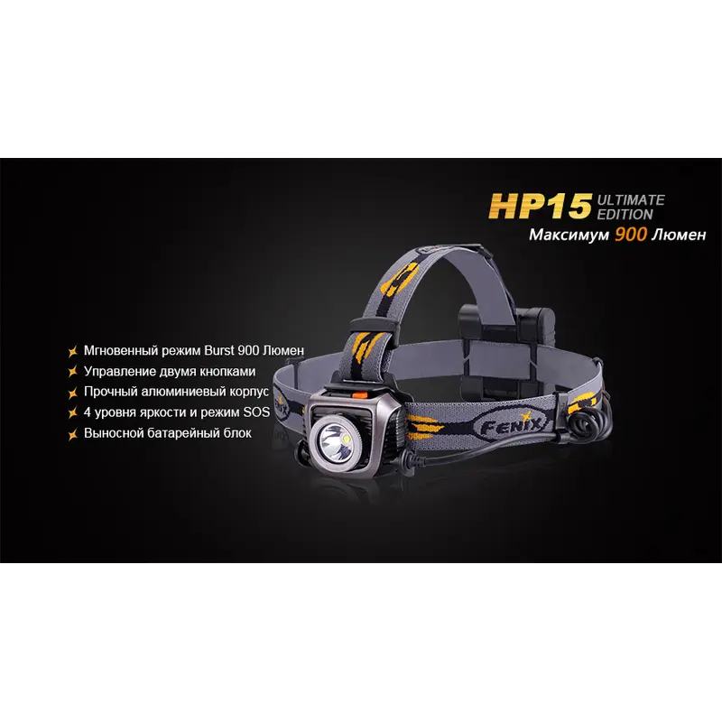 Ліхтар налобний Fenix HP15 UE Ліхтар налобний Fenix HP15 UE