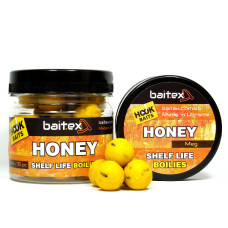 Бойли Baitex варені Classic Fluo Honey 14 мм (50 шт)