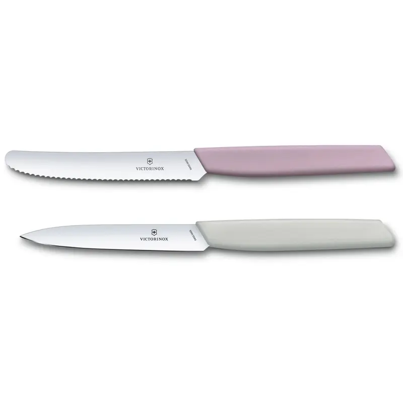 Набор кухонный Swiss Modern Paring Set 2шт c цветн. ручками (2 ножа) Blush (Lim.Ed. 2022) Набор кухонный Swiss Modern Paring Set 2шт c цветн. ручками (2 ножа) Blush (Lim.Ed. 2022)