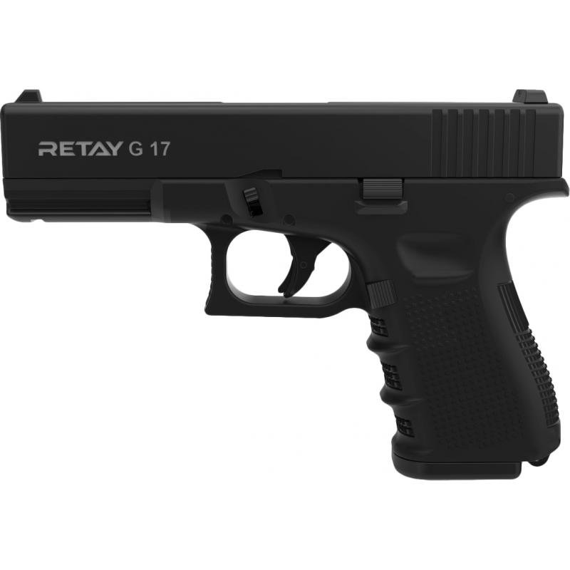 Пістолет стартовий Retay G17 9мм black (X314209B)