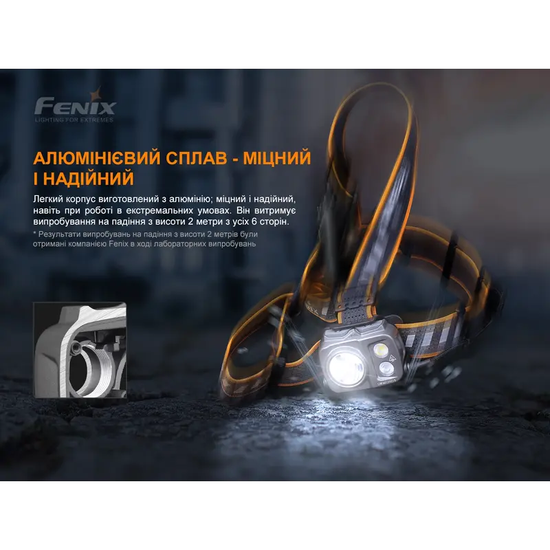 Ліхтар налобний Fenix HP25R V2.0 Ліхтар налобний Fenix HP25R V2.0