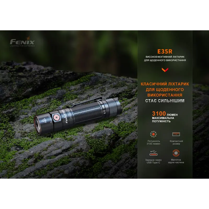 Ліхтар ручний Fenix E35R Ліхтар ручний Fenix E35R