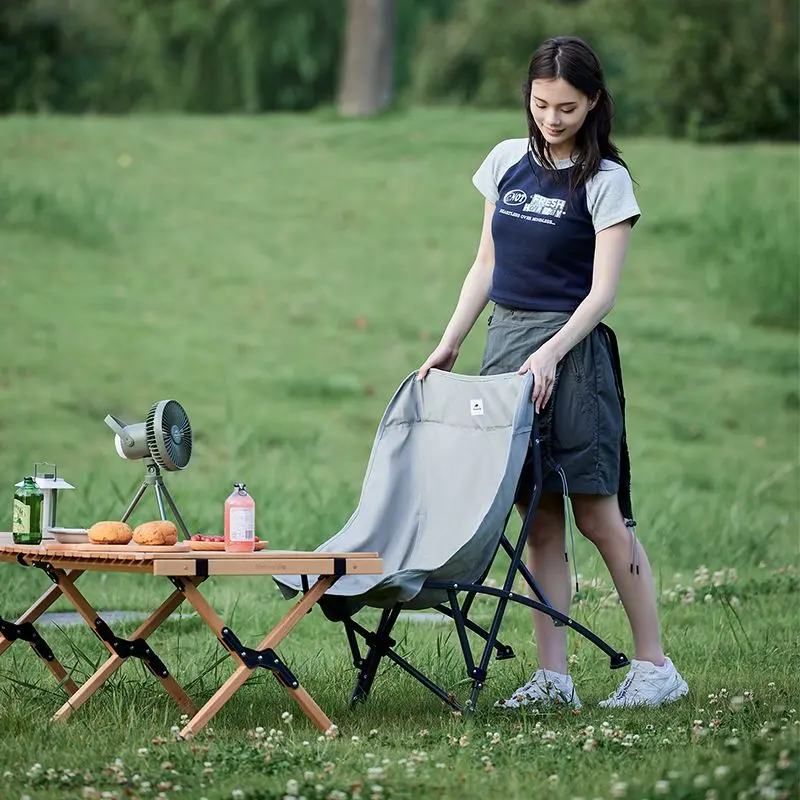 Стілець складаний Naturehike CNK23JU0001, світло-сірий Стілець складаний Naturehike CNK23JU0001, світло-сірий