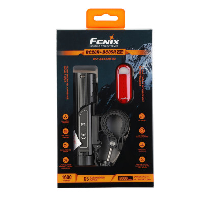 Комплект велофара Fenix BC26R+BC05RV20