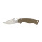 Ніж Spyderco Para Military 2 Brown Micarta, CPM Cru-Wear