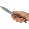 Ніж Artisan Kinetic Balisong, D2, Steel grey