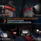 Ліхтар налобний для бігу Fenix HM65R-DT, фіолетовий