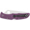 Ніж Spyderco Endura 4 Flat Ground, purple (C10FPPR)