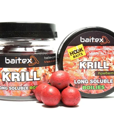 Бойли Baitex довгорозчинні Classic Krill 20 мм (20 шт)