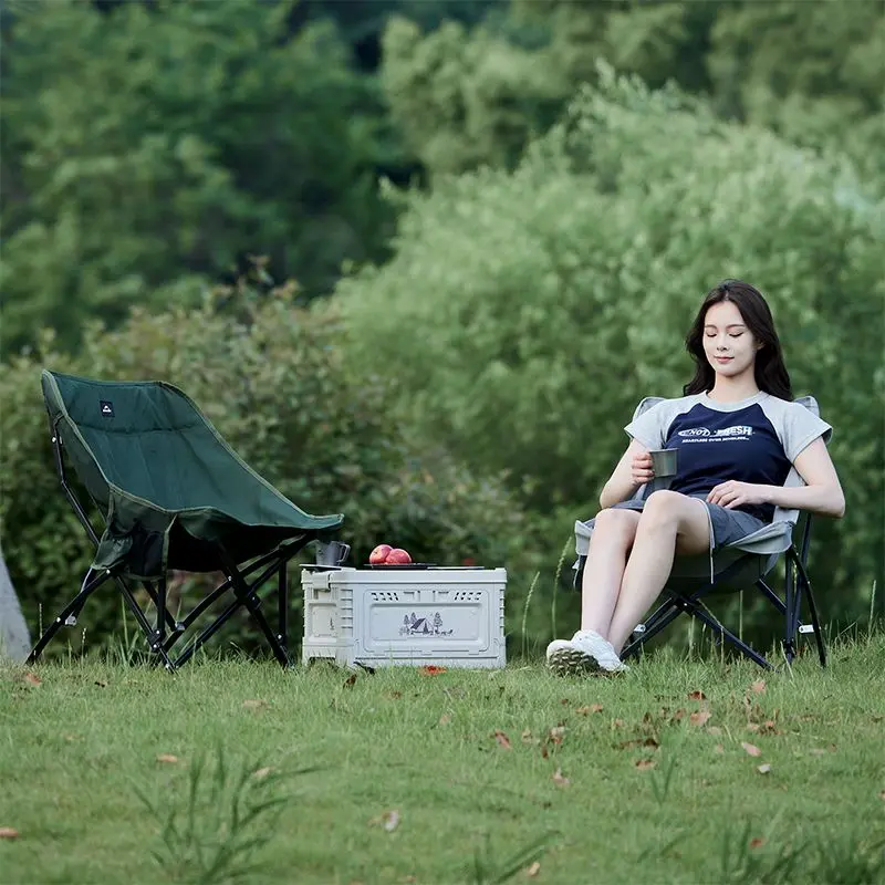 Стілець складаний Naturehike CNK23JU0001, світло-сірий Стілець складаний Naturehike CNK23JU0001, світло-сірий