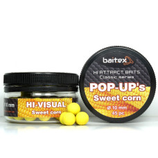 Бойли Baitex Pop-Ups Sweet Corn 10 мм (45 шт)