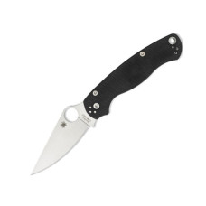 Ніж складний Spyderco Para Military 2 Left Hand G-10 Black (C81GPLE2)