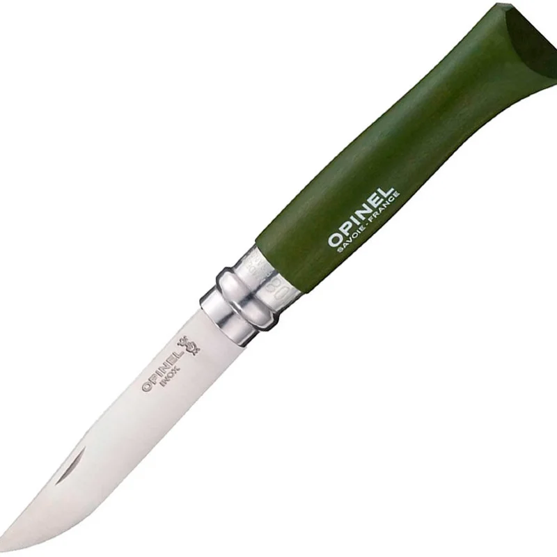 Ніж Opinel №8 VRI, блістер зелений (001980)