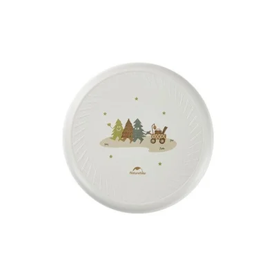 Дитячий фрісбі м'який Naturehike CNH22YL004, білий