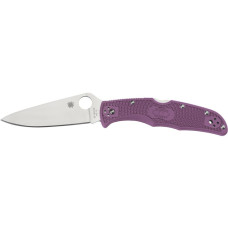 Ніж Spyderco Endura 4 Flat Ground, purple (C10FPPR)