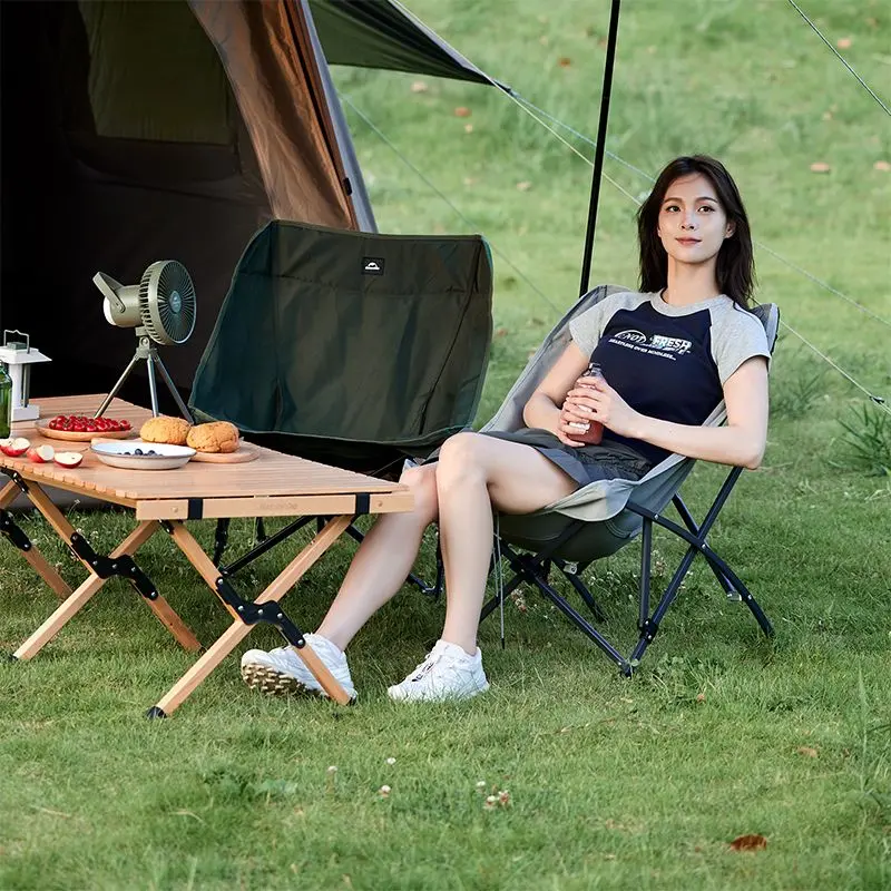 Стілець складаний Naturehike CNK23JU0001, світло-сірий Стілець складаний Naturehike CNK23JU0001, світло-сірий