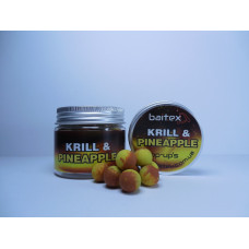 Бойли Baitex Pop-Ups Krill & Pineapple 12мм (30шт)