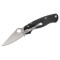 Ніж складний Spyderco Para Military 2 Left Hand G-10 Black (C81GPLE2)