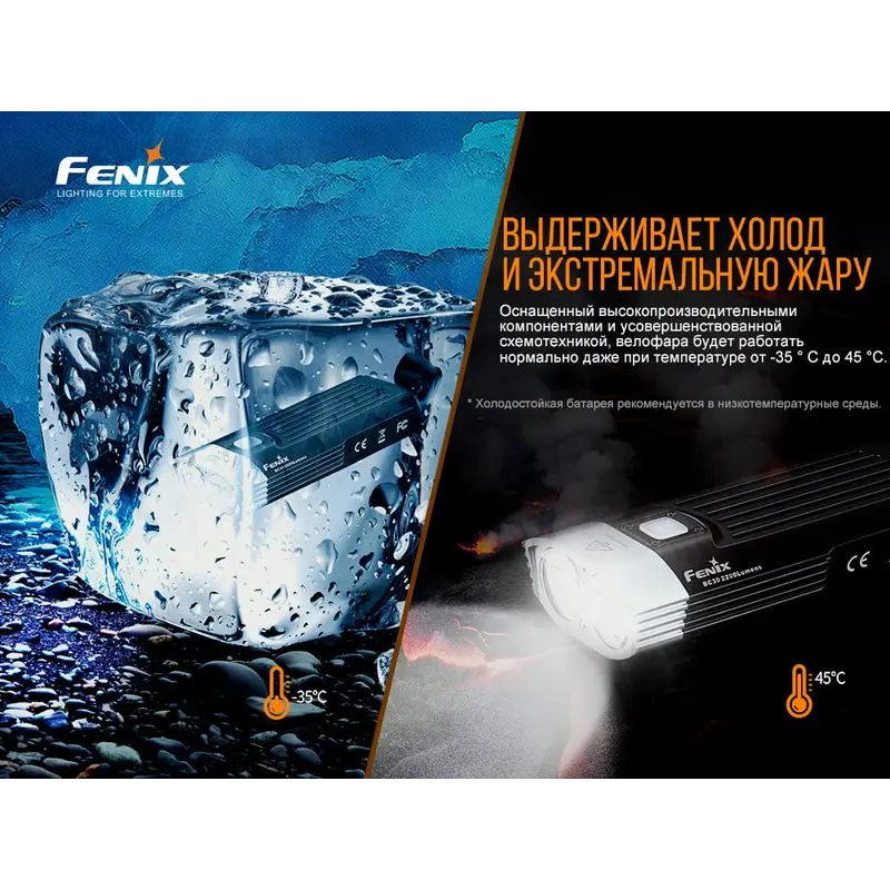 Велофара Fenix BC30 V2.0 Велофара Fenix BC30 V2.0
