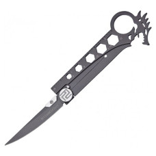 Ніж Artisan Dragon Grey AUS-8, Steel Handle