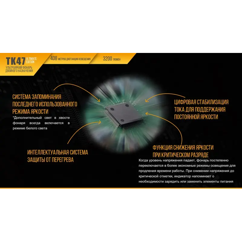 Ліхтар ручний Fenix TK 47UE Ліхтар ручний Fenix TK 47UE
