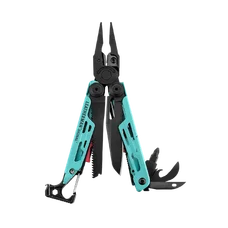 Мультиінструмент Leatherman SIGNAL AQUA, синтетичний чохол, картонна коробка