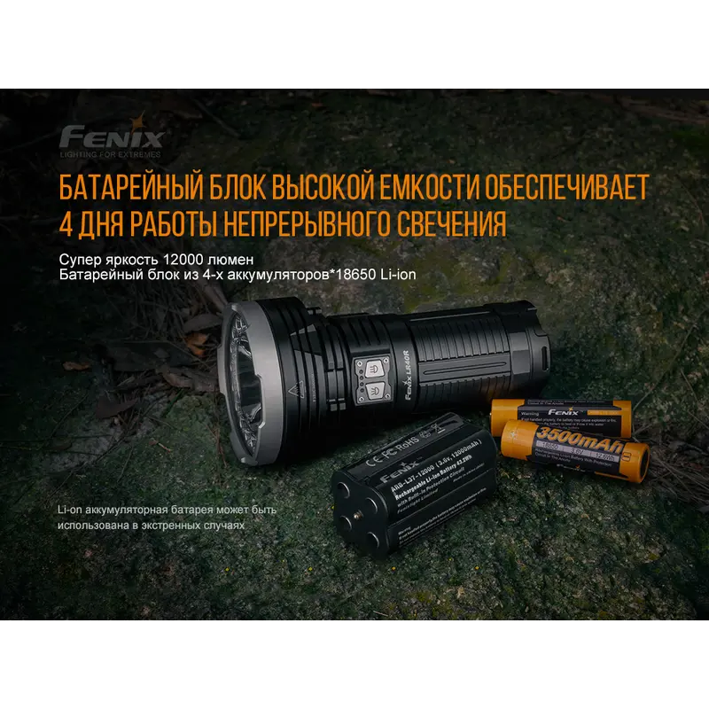 Ліхтар ручний Fenix LR40R Ліхтар ручний Fenix LR40R