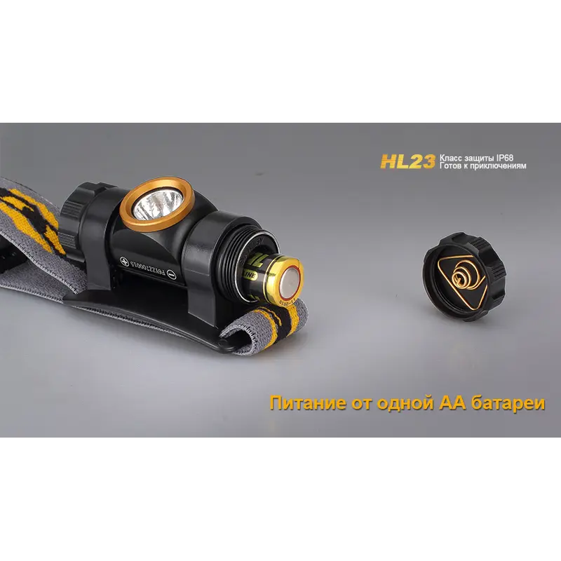 Ліхтар налобний Fenix HL23 жовтий Ліхтар налобний Fenix HL23 жовтий