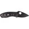 Ніж Spyderco Ambitious FRN Black Blade, серрейтор (C148SBBK)
