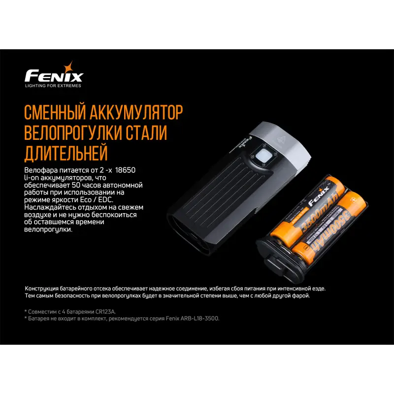 Велофара Fenix BC30 V2.0 Велофара Fenix BC30 V2.0
