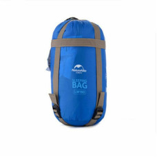 Спальник надлегкий Naturehike Ultra light LW 180 NH15S003-D, (20°C), p-p M, правий, блакитний