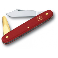 Ніж садовий Victorinox Budding 2 100мм,2функ,крас.мат 3.9110 (блістер)