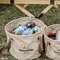 Складаний контейнер круглий для води з ПВХ Naturehike NH20SJ040, 10 л, світло-коричневий