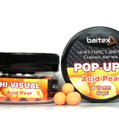 Бойли Baitex Pop-Ups Acid Pear 10 мм (45 шт)