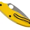 Ніж Spyderco Salt UK Penknife, LC200N, полусеррейтор ц:yellow