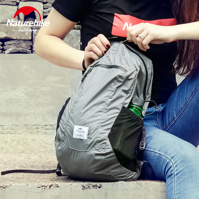 Рюкзак компактний надлегкий Naturehike Ultralight NH17A012-B, 18 л, чорний Рюкзак компактний надлегкий Naturehike Ultralight NH17A012-B, 18 л, чорний